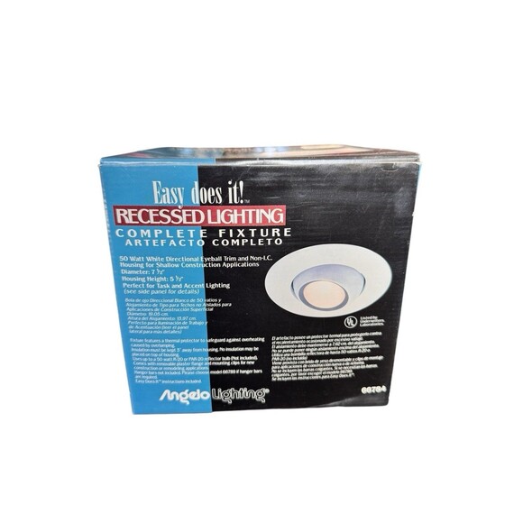 Angelo Lighting Recessed Lighting Complete Fixture 66784 Ceiling Fixture 7 1/2” - Picture 8 of 9